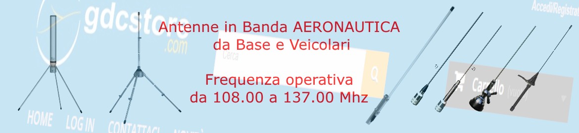 Antenne Aeronautiche da base e veicolari